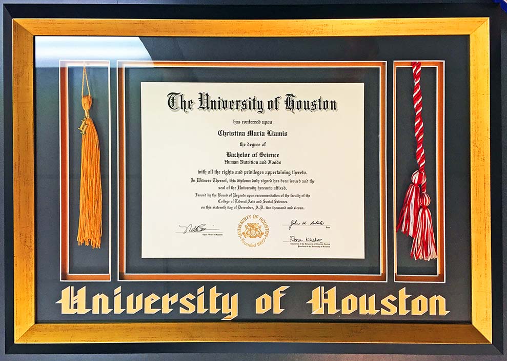 Diploma Framed